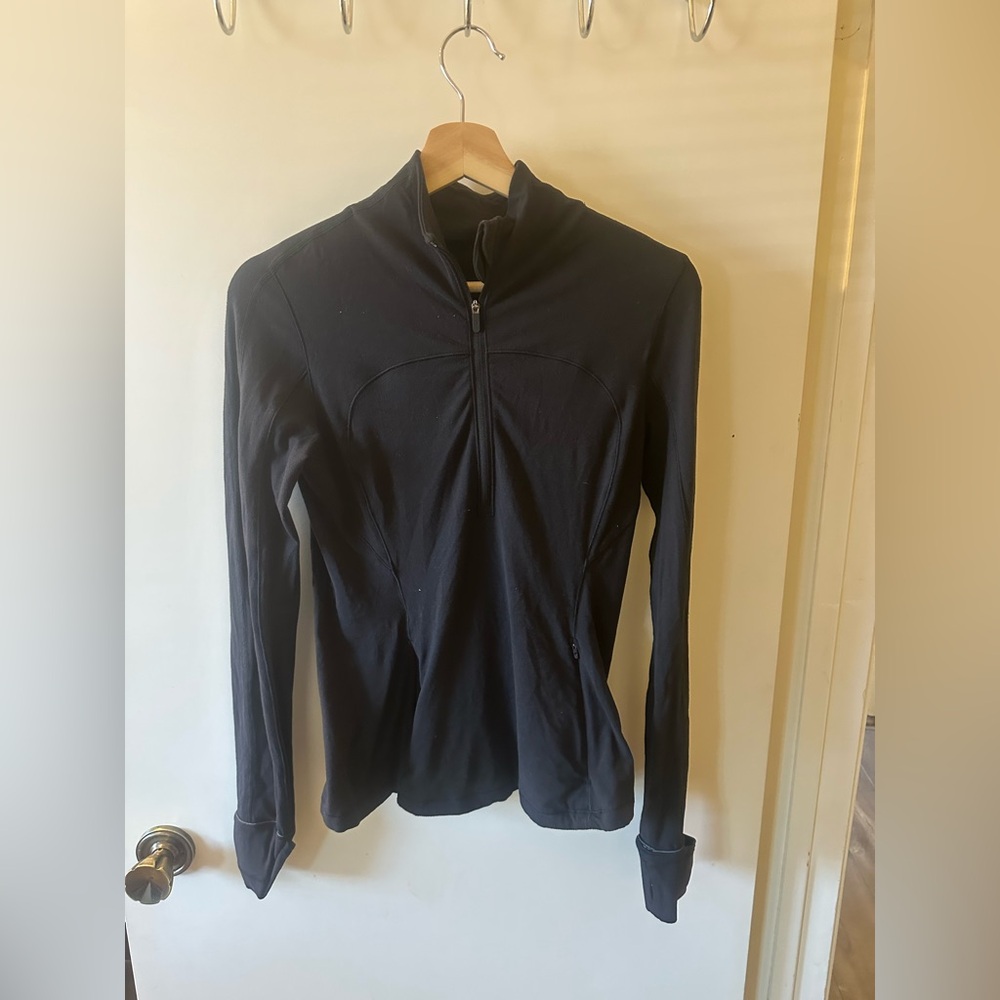 lululemon athletica Black Long Sleeve Top